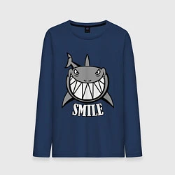 Мужской лонгслив Shark Smile