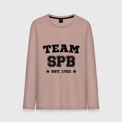 Мужской лонгслив Team SPB est. 1703