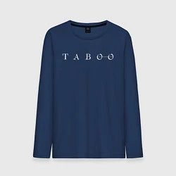 Лонгслив хлопковый мужской Taboo, цвет: тёмно-синий