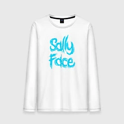 Лонгслив хлопковый мужской SALLY FACE, цвет: белый