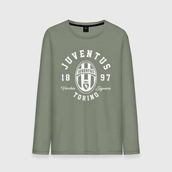 Лонгслив хлопковый мужской Juventus 1897: Torino, цвет: авокадо
