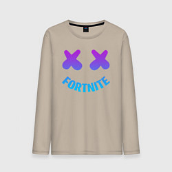 Лонгслив хлопковый мужской FORTNITE x MARSHMELLO, цвет: миндальный