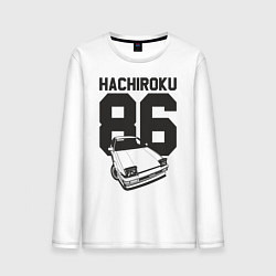 Мужской лонгслив Toyota AE86 Hachiroku