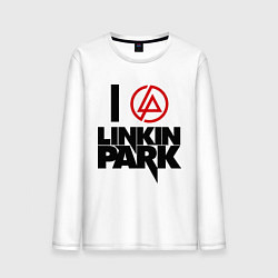 Мужской лонгслив I love Linkin Park