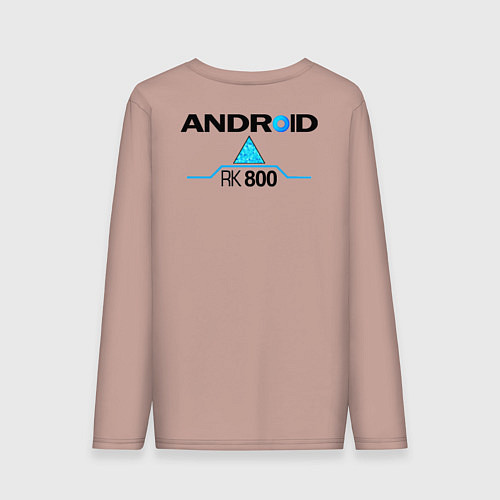 Мужской лонгслив RK800 CONNOR / Пыльно-розовый – фото 2