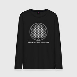 Лонгслив хлопковый мужской BRING ME THE HORIZON, цвет: черный