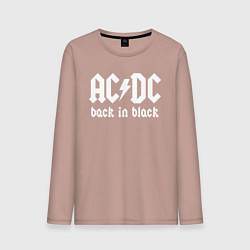 Мужской лонгслив ACDC BACK IN BLACK