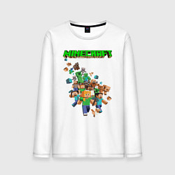 Мужской лонгслив Minecraft