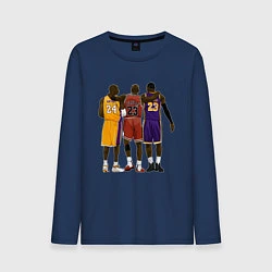 Мужской лонгслив Kobe, Michael, LeBron