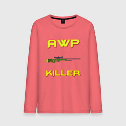 Мужской лонгслив AWP killer 2