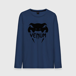 Лонгслив хлопковый мужской Venum, цвет: тёмно-синий