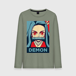 Мужской лонгслив Незуко Камадо