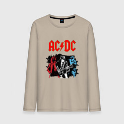 Мужской лонгслив ACDC