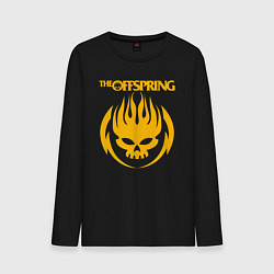 Лонгслив хлопковый мужской THE OFFSPRING, цвет: черный