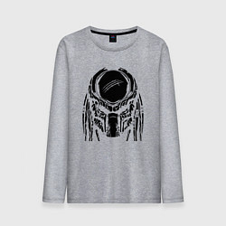Лонгслив хлопковый мужской PREDATOR, цвет: меланж