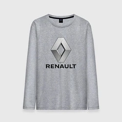 Лонгслив хлопковый мужской RENAULT, цвет: меланж