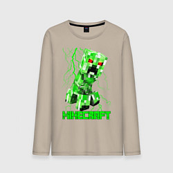 Мужской лонгслив MINECRAFT CREEPER