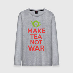 Мужской лонгслив Make tea not war