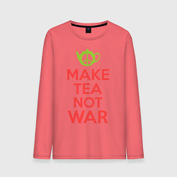 Мужской лонгслив Make tea not war