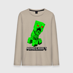 Мужской лонгслив MINECRAFT CREEPER