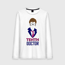 Мужской лонгслив Tenth Doctor