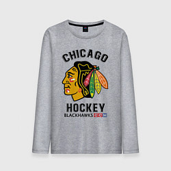 Мужской лонгслив CHICAGO BLACKHAWKS NHL