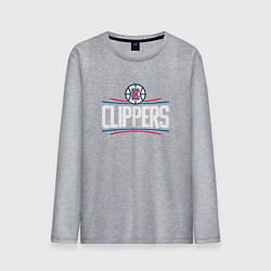 Мужской лонгслив Los Angeles Clippers