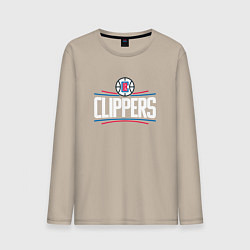 Мужской лонгслив Los Angeles Clippers