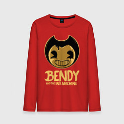 Лонгслив хлопковый мужской Bendy And The Ink Machine, цвет: красный