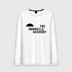 Лонгслив хлопковый мужской Umbrella Academy, цвет: белый