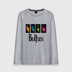 Мужской лонгслив Всемирный день The Beatles