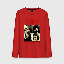 Мужской лонгслив The Beatles LET IT BE