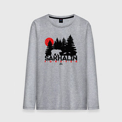 Мужской лонгслив Sakhalin forever