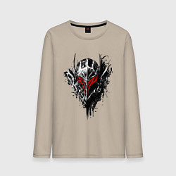Лонгслив хлопковый мужской BERSERK, цвет: миндальный