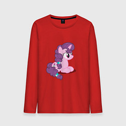 Лонгслив хлопковый мужской Pony Pink Mammal Purple - Litt, цвет: красный