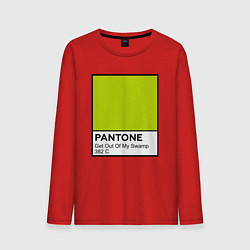 Мужской лонгслив Shrek: Pantone Color