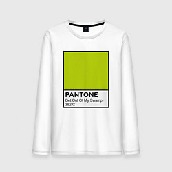 Мужской лонгслив Shrek: Pantone Color