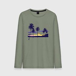 Мужской лонгслив ПАЛЬМЫ