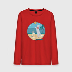 Мужской лонгслив Cat Volleyball