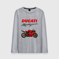 Мужской лонгслив DUCATI ДУКАТИ MOTOSPORT