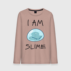 Мужской лонгслив I AM SLIME