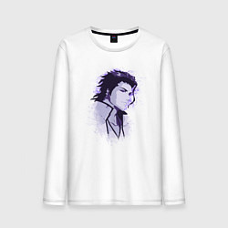 Лонгслив хлопковый мужской Sosuke Aizen, цвет: белый