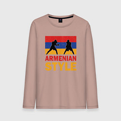 Мужской лонгслив Армянский стиль