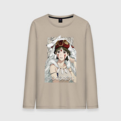 Мужской лонгслив Princеss mononoke