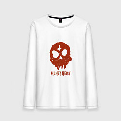 Мужской лонгслив Money Heist Skull