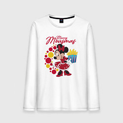 Мужской лонгслив Minnie Merry Mausmas