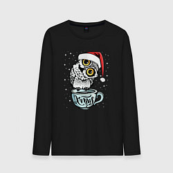 Мужской лонгслив X-mas Owl