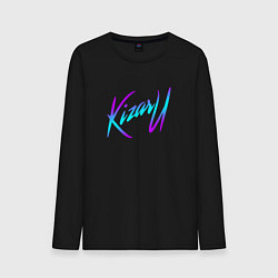 Мужской лонгслив КИЗАРУ НЕОН ЛОГО KIZARU NEON LOGO