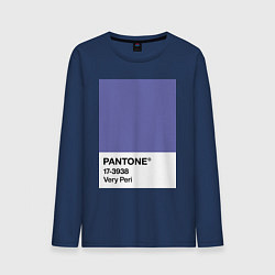 Мужской лонгслив Цвет Pantone 2022 года - Very Peri
