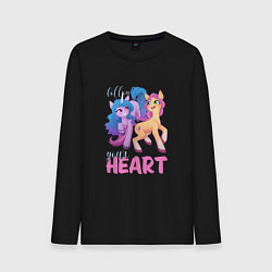 Мужской лонгслив My Little Pony Follow your heart